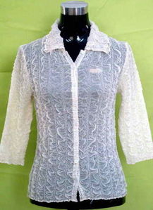 褶皺服裝系列 02 海安楚楚服飾工藝品公司的新風尚